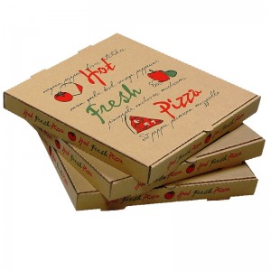 Printed Kraft Pizza box