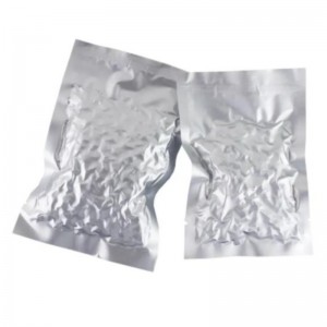 Custom Heat Seal Flat 3 Sides Seal Packaging Bags Food Storage Pouch Aluminum Foil Vacuum Bag