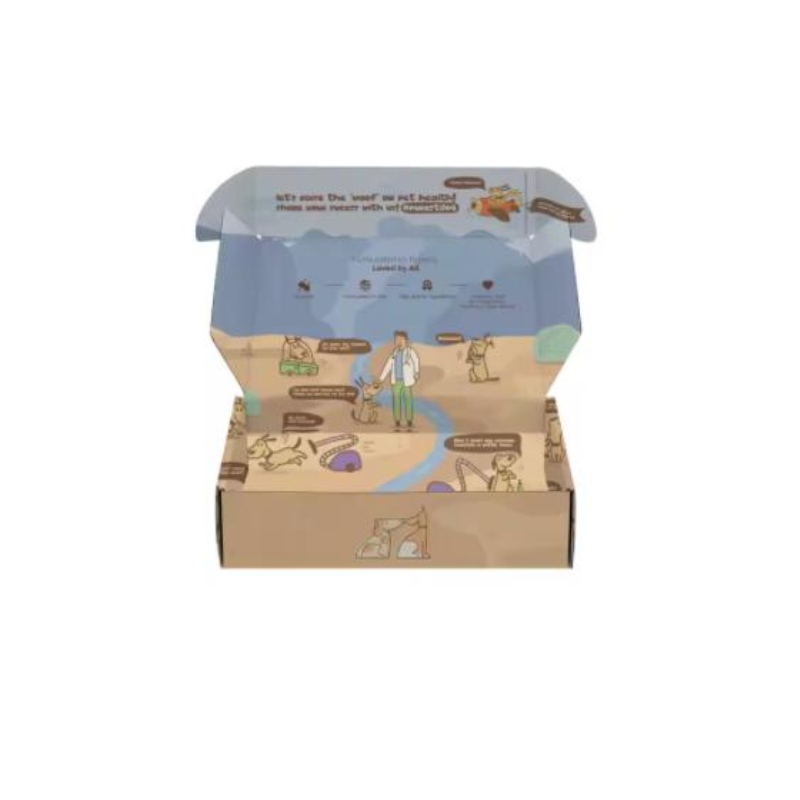 Custom carrying boxes packing shipping mailer box packaging with logo shipping paper box custom logo attractive
